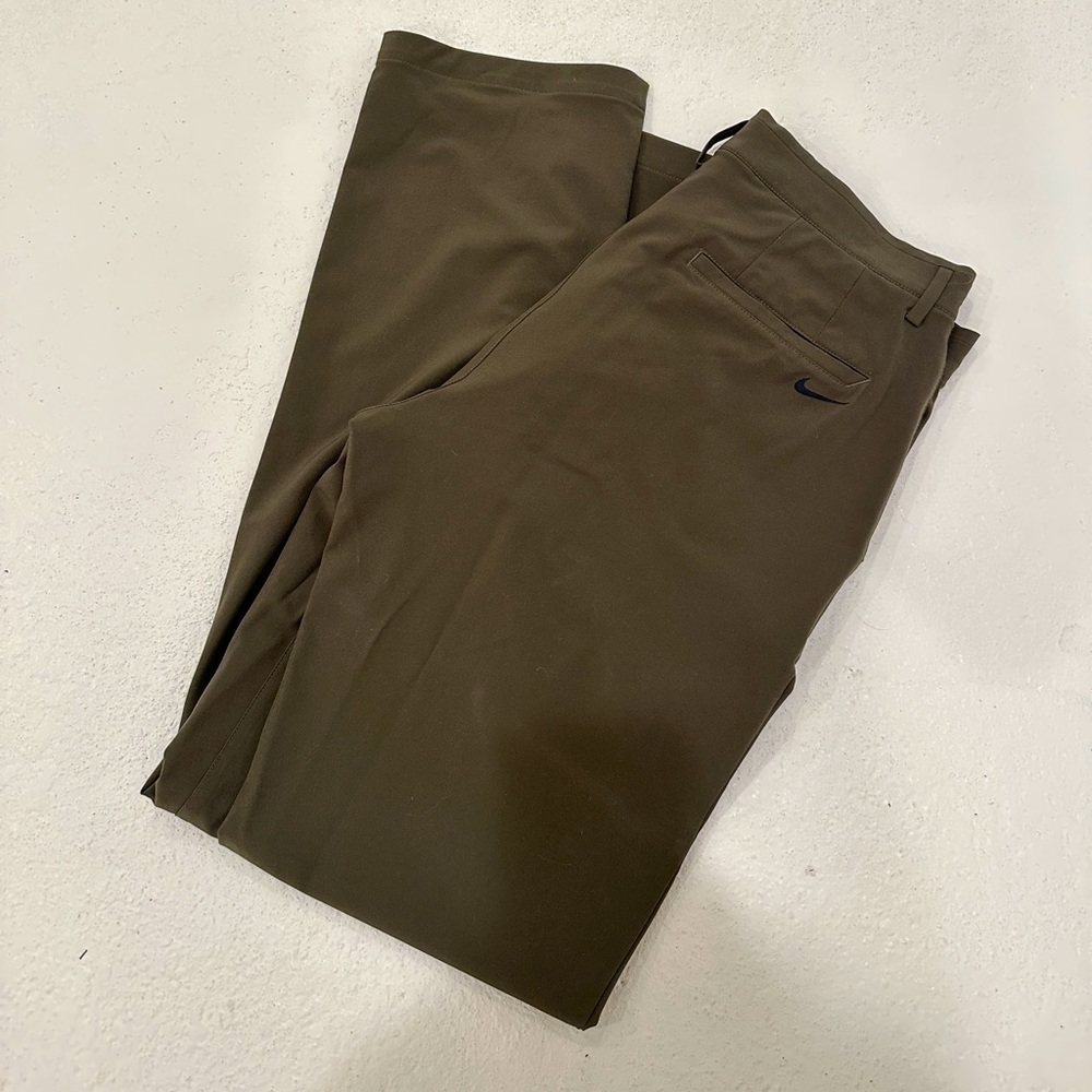 Nike Golf DriFit 32”x34” Pants Dark Green